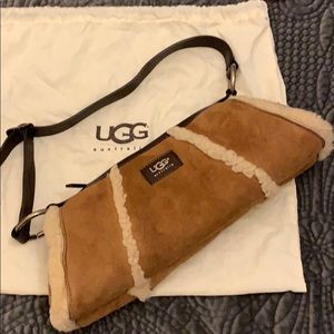 UGG lambskin wool lined winter purse